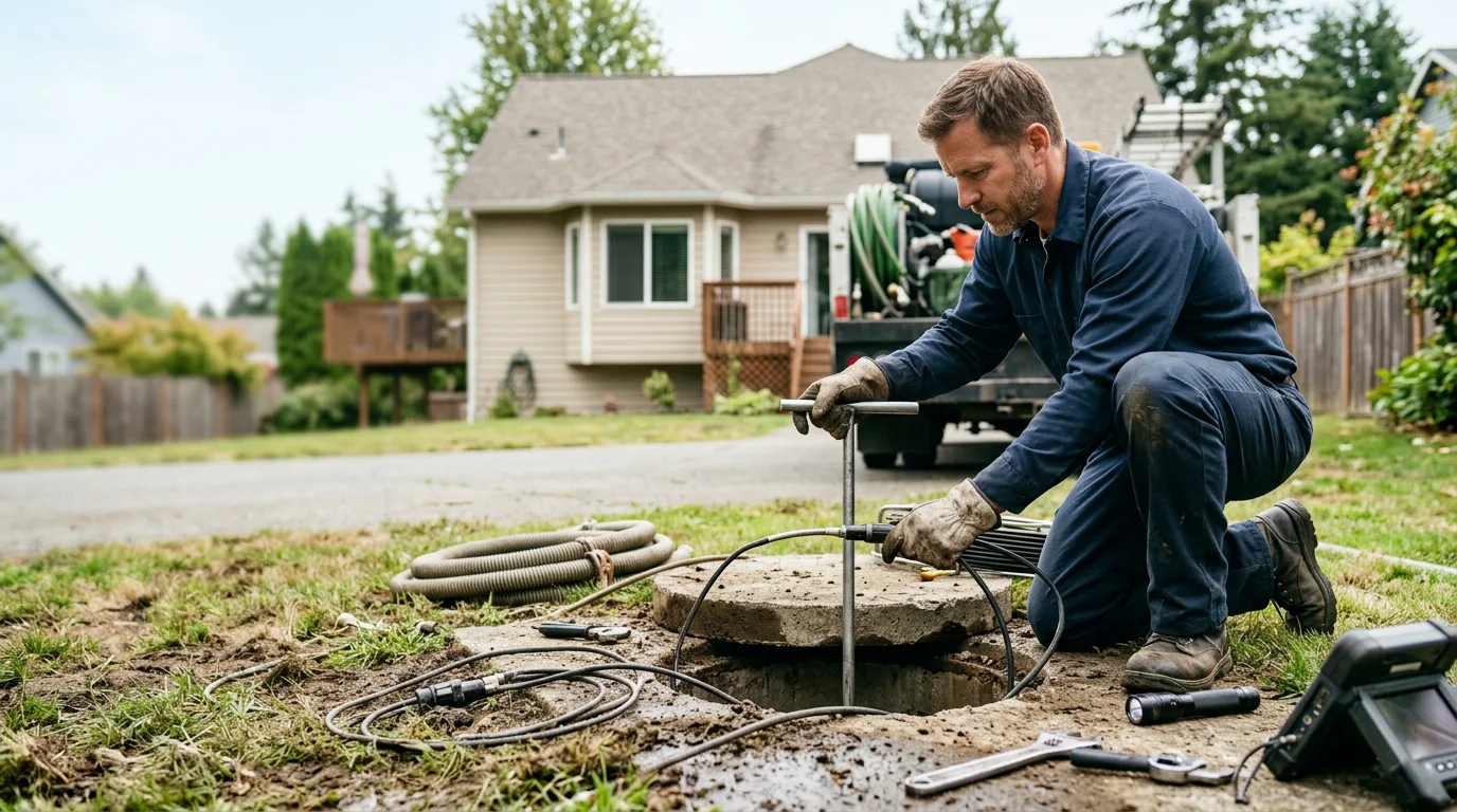 Septic Tank Pumping in Wilkeson, WA